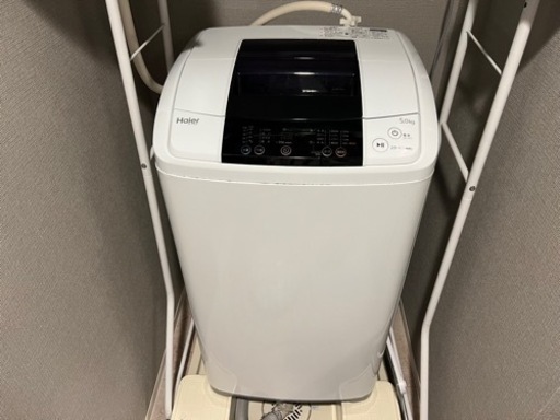 洗濯機5キロ　ハイアール　2016年製