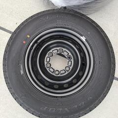 新車外し　美品　ハイエース　純正ホイール4本　ホイールキャップ　...