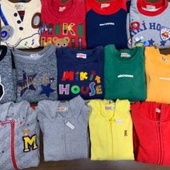 MIKIHOUSE 110 トレーナー14枚まとめ売り