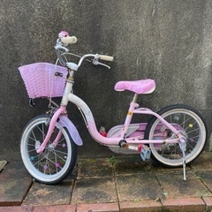 ディズニープリンセス自転車