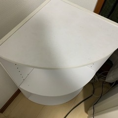 木製　ラック　ホワイト　の画像