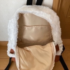 リュック　モコモコ　新品未使用の画像