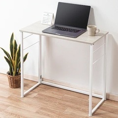 【ニトリ】折りたたみデスク Nポルダ(ホワイトウォッシュ) 