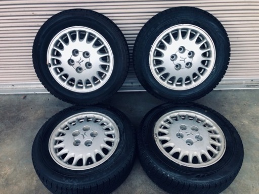 冬タイヤ 185/65R15 トヨタ純正アルミ付スタッドレス バリ山4本組