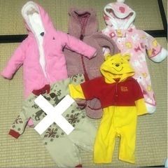 値下げ！70 ベビーギャップ プーさん もこもこアウター ジャン...