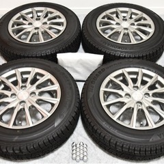 14インチ アルミホイール&スタッドレスタイヤ4本セット(中古)