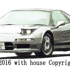NC-214 ホンダNSX限定版画 直筆サイン額装済●作家 平右ヱ門 NC-214 ホンダNSX 限定版画 直筆サイン有 額装済 作家 平右ヱ門
