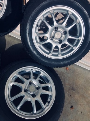 冬タイヤ 175/65R14 軽自動車用アルミ付きスタッドレス