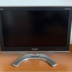☆SHARP AQUOS 20インチ☆液晶テレビ(中古)＆テレビ台