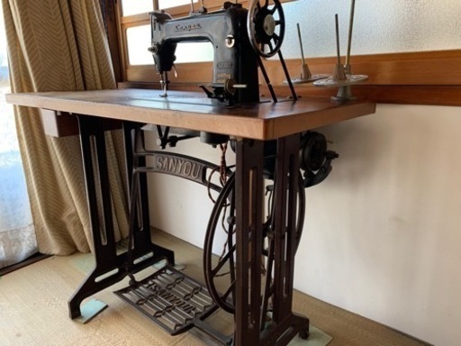 値下げ　ビンテージ SANYOU アンティーク ミシン