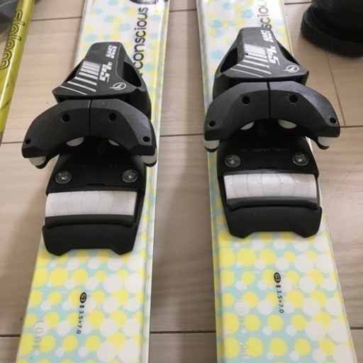 子供スキー板(ビンディング付き) ストック スキー靴 ボーゲンヘルパー 2024