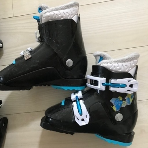 子供スキー板(ビンディング付き) ストック スキー靴 ボーゲンヘルパー 2024
