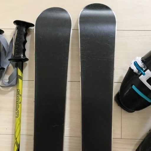 子供スキー板(ビンディング付き) ストック スキー靴 ボーゲンヘルパー 2024