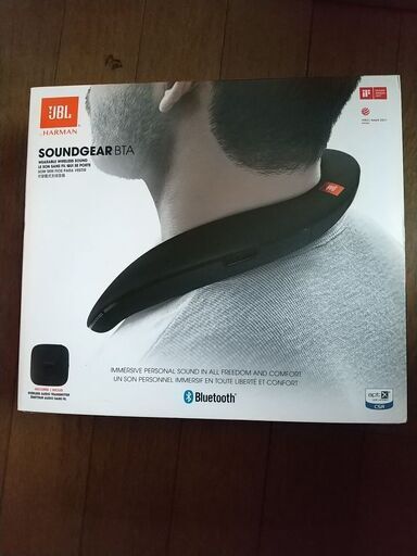 JBL soundgear BTA ウェアラブネックスピーカーワイヤレス