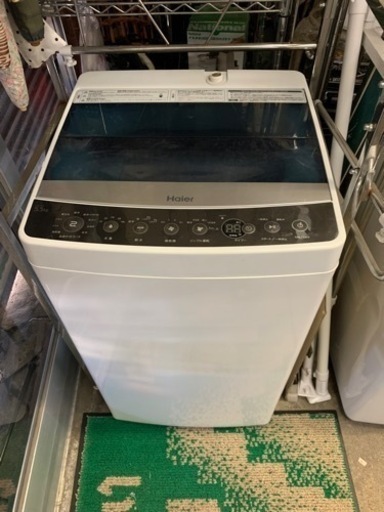 ハイアール☆5.5kg☆全自動洗濯機☆「お急ぎコース」!!☆「しわケア」脱水!!【JW-C55A