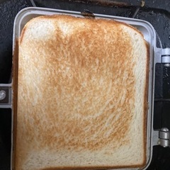 取引中　ホットサンドメーカー直火用　キャンプにも役立ちます！の画像
