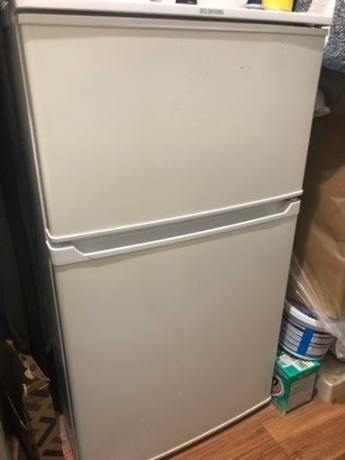 アイリスオーヤマ 冷蔵庫 90L 2ドア温度調節6段階 ホワイト IRR-A09TW-W