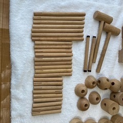 組立てれる積み木の画像