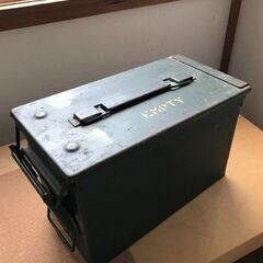 値下げ！！アーモ缶　インダストリアル　小物入れ