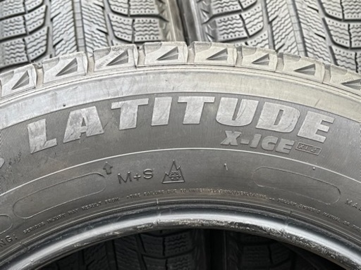 はめ替え工賃込み！225/65R17ミシュランスタッドレス中古4本セット！