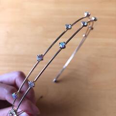 【お引き渡し予定者決定】カチューシャ　ヘアアクセサリー　結婚式