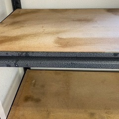 【商談中】ラック　スチール製　　※汚れありの画像