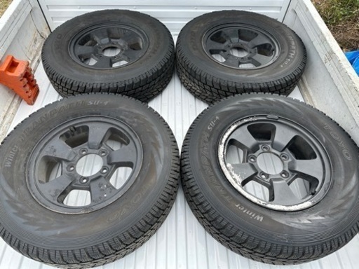 値下げしました　ジムニー　スタットレス4本