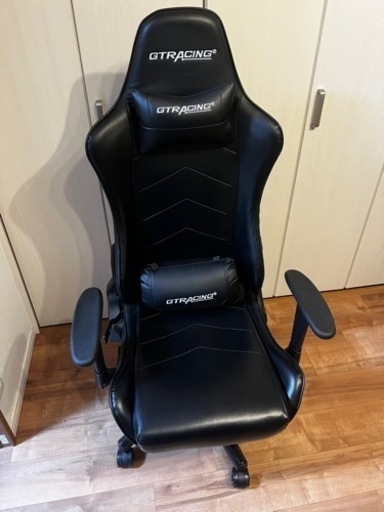 Gtracing ゲーミングチェア オットマン付き オフィスチェア デスクチェア 収納式フットレスト 高さ調整 リクライニング 調節可能ランバーサポート