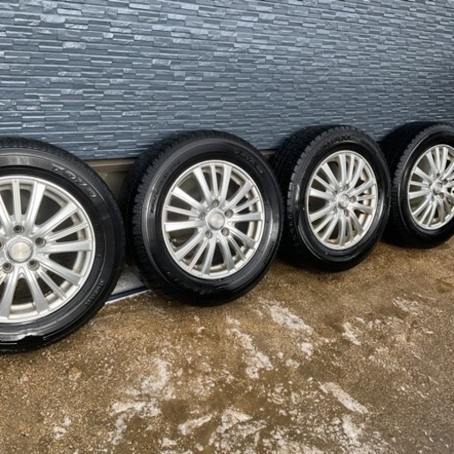 【ご成約ありがとうございました(*˘︶˘*).｡.:*♡】195/65R15 アルミホイール スタッドレス