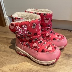 スノーブーツ　ミニーちゃんの画像