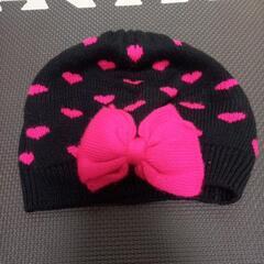 【キッズ】ニット帽 ベビーギャップ gap ギャップ ハート 帽...