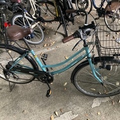 26インチママチャリ6ギア(取引中)の画像