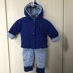 【Paul Smith BABY】リバーシブルコート　上下セット18Mの画像