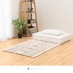 ニトリ　すのこシングルベッド（ソルバ4マットレス用）