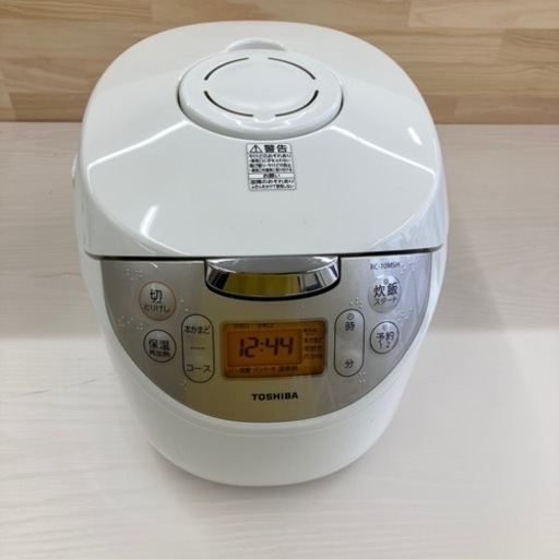 HJ73 【中古】炊飯器　TOSHIBA RC-10MSH 5.5合炊き