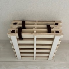 ニトリ　すのこシングルベッド（ソルバ4マットレス用）の画像