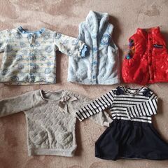 子供服 冬 サイズ２歳～ 90、100くらい。の画像