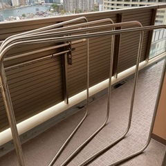 布団干し　洗濯干し　がっしりしていますの画像