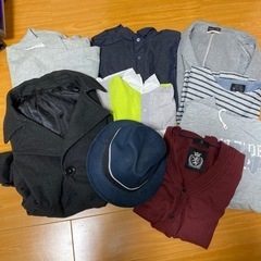 メンズ服 9点まとめ売り コート、シャツ、カーディガン