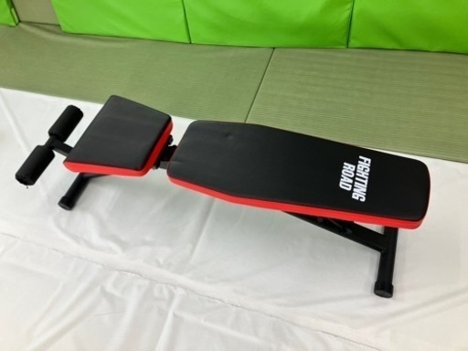 バーベル用プレート各種、ベンチ、マットセット