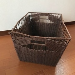 ニトリ　カゴ　0円の画像