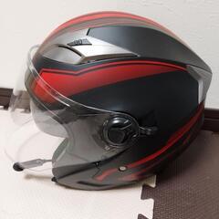 バイク用ヘルメット　Bluetoothマイク付き