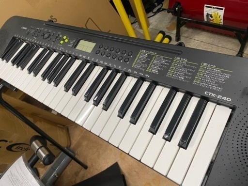 Casio　カシオ電子キーボード　CTK-240  リサイクルショップ宮崎屋佐土原店R4.12.5