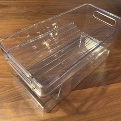 缶 ラック ストッカー/冷蔵庫、収納に。の画像