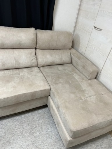 限定値下げ中！美品　オットマン　L字ソファ変形タイプ　ソファ