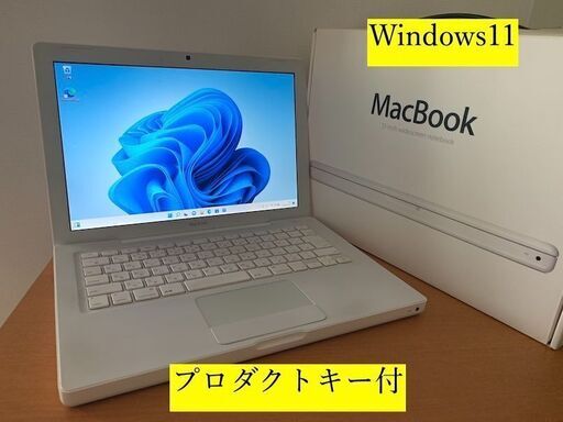 値下げA821MacBook 13白 SSD240 Office365 Win11付