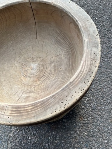 お正月 餅つき 木臼 うす 発送不可 手渡し限定