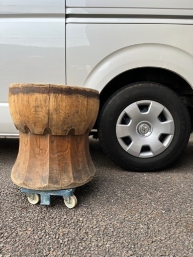 お正月 餅つき 木臼 うす 発送不可 手渡し限定