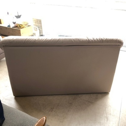 2人掛け ソファ ベージュ