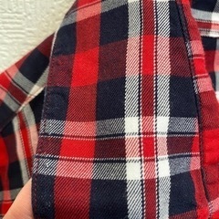 rady メンズチェックシャツの画像